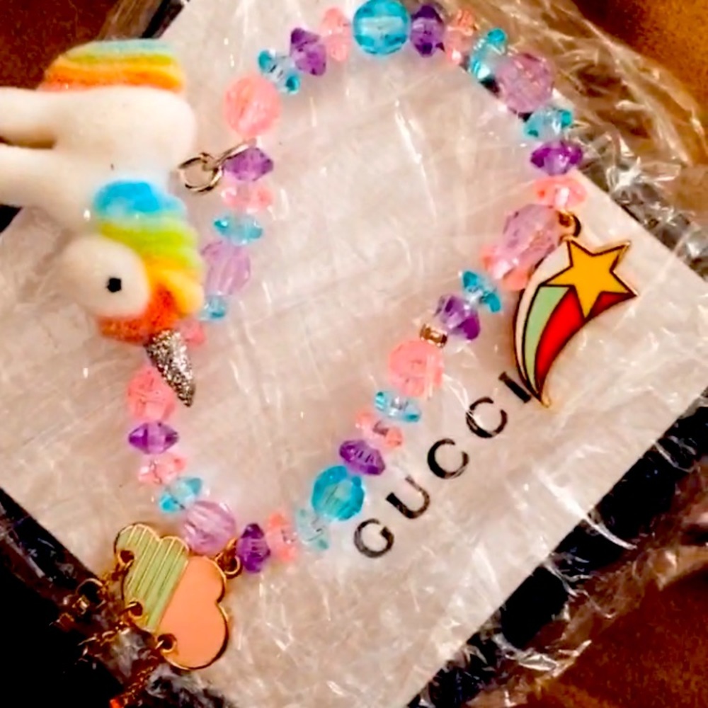 unicorn charm bracelet